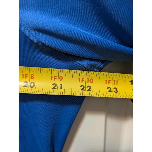 Columbia PFG Hoodie Men's L Blue Fishing Shirt Long Sleeves Omni-Shade Athletic - Picture 7 of 8